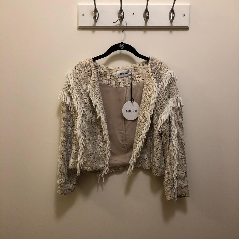 Line + Dot Fringe Blazer